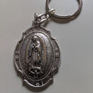 Guadalupe Virgin Keyring